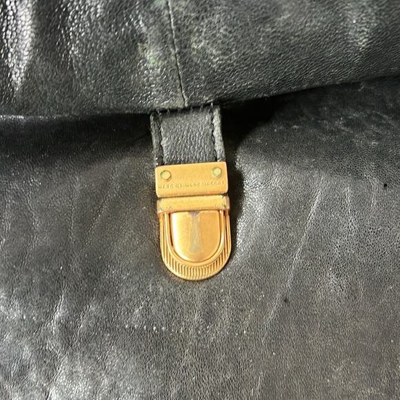 Marc by Marc Jacobs Tri-Colored Leather Satchel Bag - Picture 2 of 5